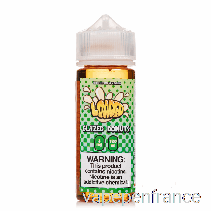 Beignet Glacé - E-liquide Chargé - Impitoyable - Stylo Vape 120 Ml 0 Mg